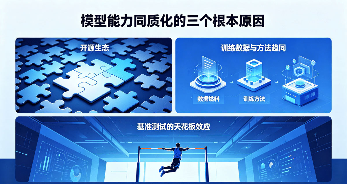 模型能力同质化 模型能力同质化
