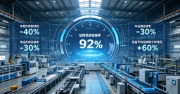 制造行业AI落地案例：用AI做设备故障预测，停机时间降低40%，运维成本降低30%