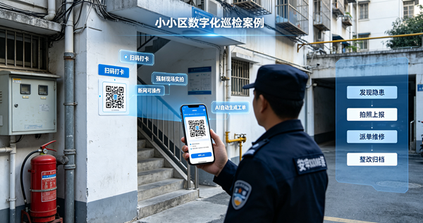 小区数字化巡检案例 小区数字化巡检案例