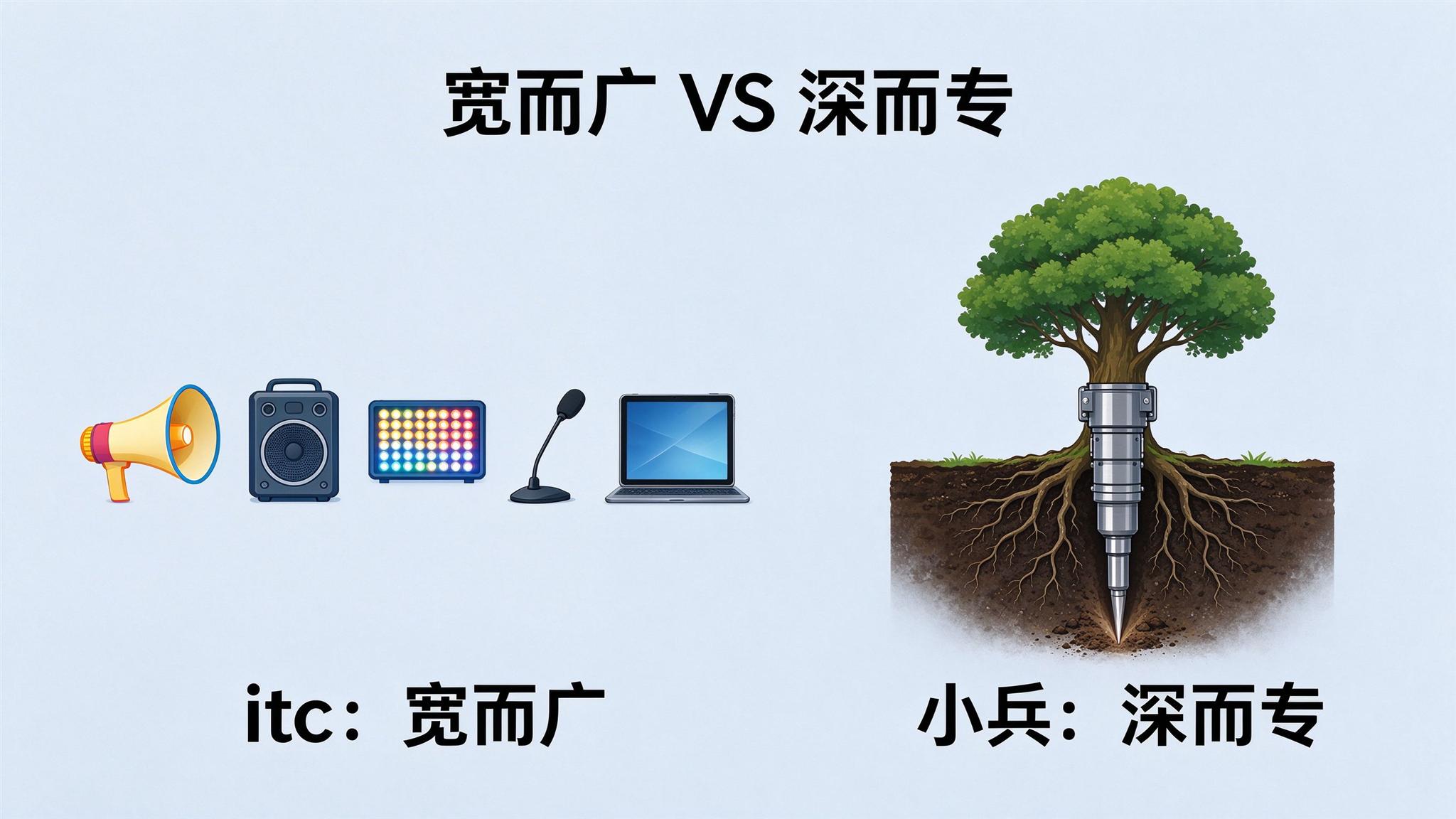 小兵过河和itc差异